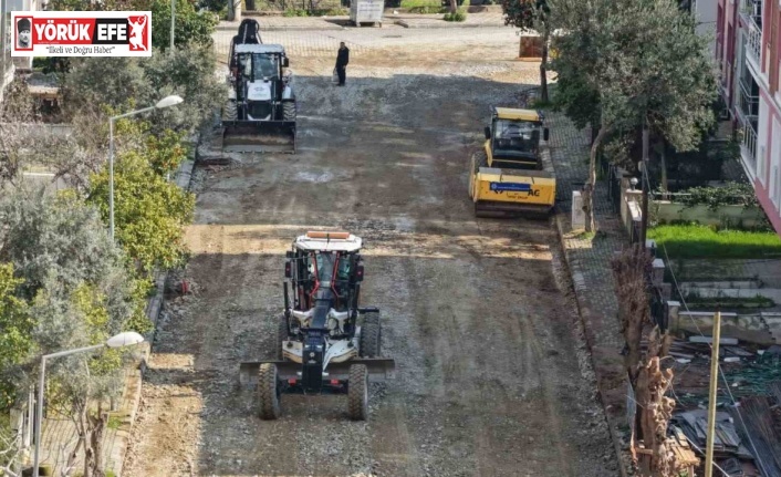 Büyükşehir’in yol yenileme çalışmaları sürüyor