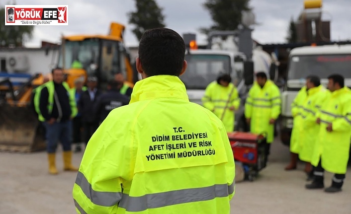 DİDİM BELEDİYESİ EKİPLERİ HER KOŞULDA GÖREV BAŞINDA