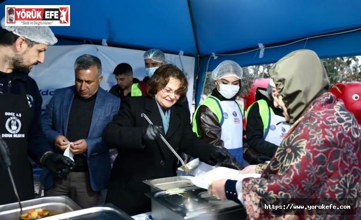 Didim Belediyesi’nden Fevzipaşa’da Dayanışma Sofrası