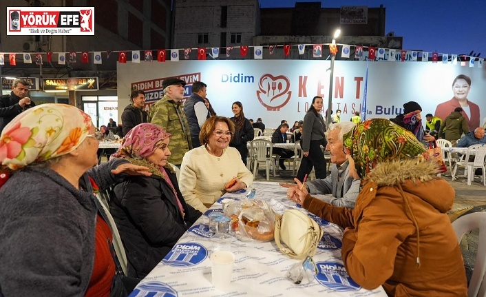 Didimliler, Didim Belediyesi’nin İftar Sofralarında Buluştu