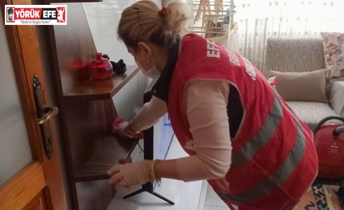 Efeler Belediyesi Evde Bakım Hizmetleri devam ediyor