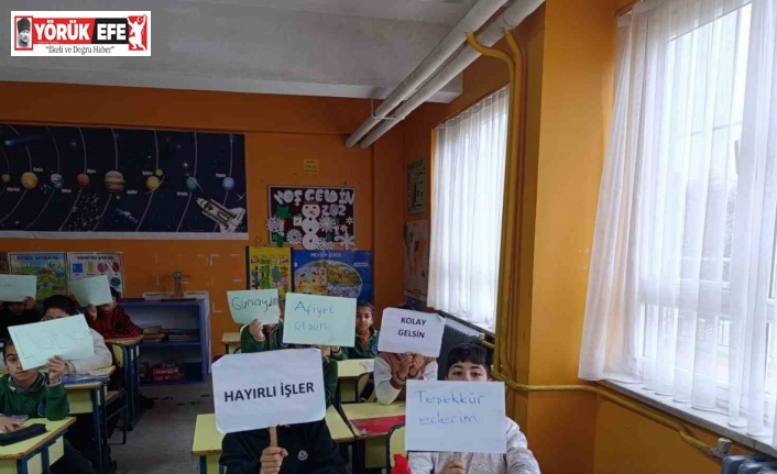 Efeler’de okullarda sevgi ve saygı dili güçlendi