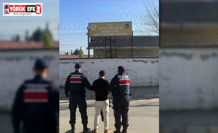 Hapis cezasıyla aranan şahıs Nazilli’de yakalandı