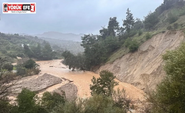 İncirliova’da sağanak sonrası 9 ev tahliye edildi