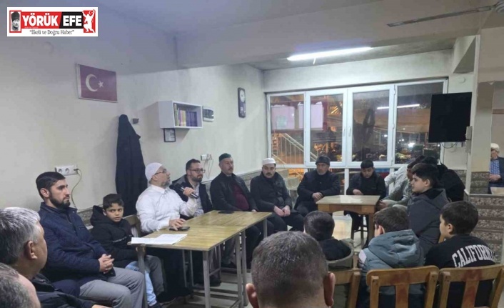 Köşk Başçayır’da maneviyat dolu gece