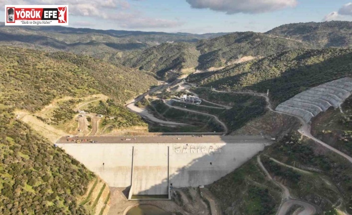 Sarıçay Barajı yılda 20 milyon metreküp su sağlayacak