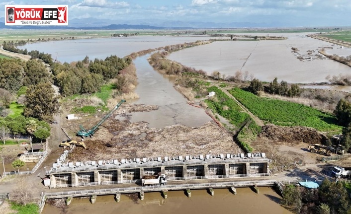 Söke Regülatörü’nde rüsubat temizliği başladı