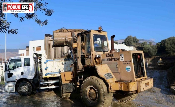 Söke’de Belediye ekipleri dört bir yanda mücadele ediyor