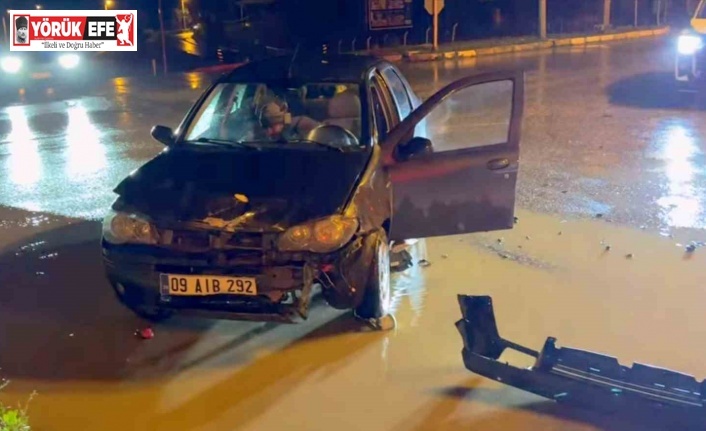 Söke’de trafik kazası: 1 yaralı