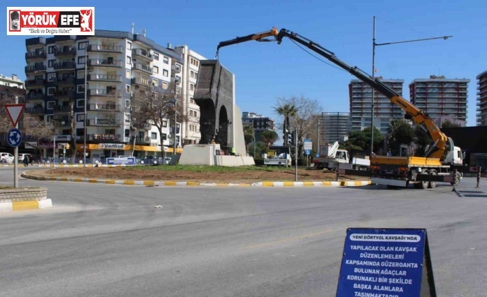 Yeni Dörtyol Köprülü Kavşağı Projesi’nde çalışmalar başladı