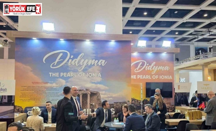 Almanya’daki fuarda Didim Belediyesi standına yoğun ilgi