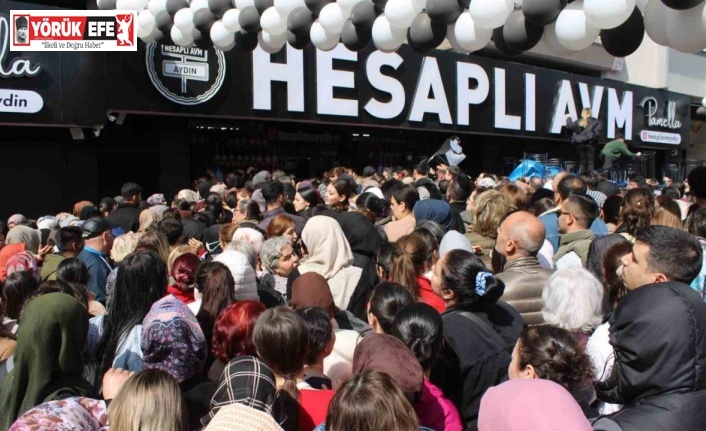 Aydın’da ’indirimli eşya’ izdihamı: Ezilen ve bayılan vatandaşlar hastaneye kaldırıldı