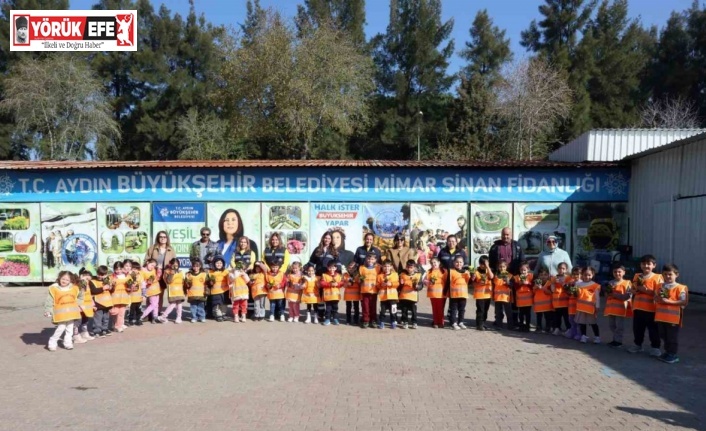Aydın’da öğrenciler doğa sevgisini öğreniyor