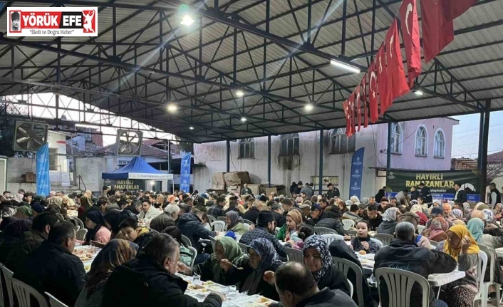 Büyükşehir’in iftar sofrasında oruçlar dualarla açıldı