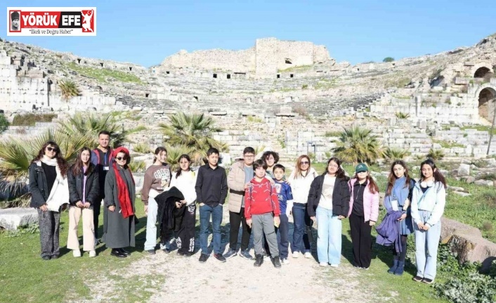 Didim Çocuk Meclisi’nden Miletos’ta matematik yolculuğu