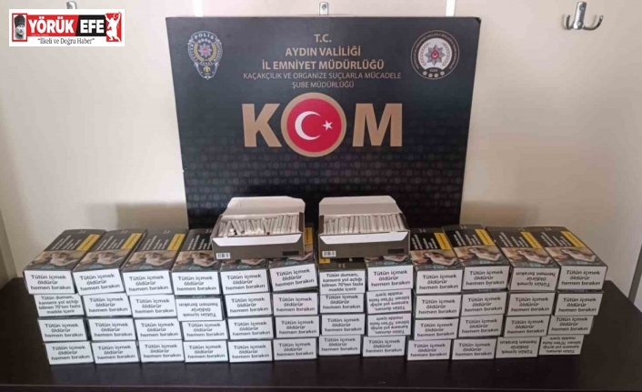 Efeler’de 4 işyerine kaçakçılık baskını