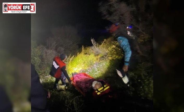 Kaybolan Alzheimer hastası yaşlı adam termal kameralı dronla bulundu