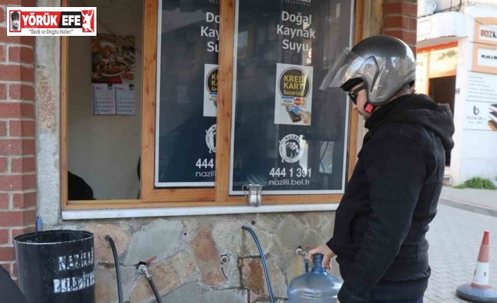 Nazilli’nin 50 yıllık iyi su hattı yenilendi